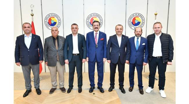 Mesleki Eğitim Kurulu’ndan Hisarcıklıoğlu’na ziyaret