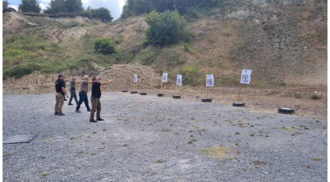 Düzce DKMP Şube ekiplerine silah eğitimi verildi