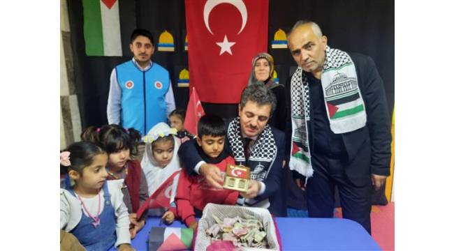 Düzceli miniklerin Filistin farkındalığı devam ediyor