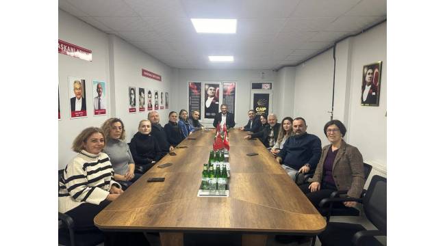 Milletvekili Hasan Baltacı CHP Düzce il teşkilatı ile bir araya geldi