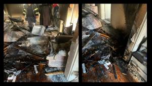 Akçakoca'da bir evde çıkan yangın panik yarattı