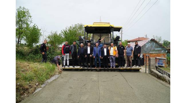 İlimizin önemli turizm değerlerinden biri olan Aktaş Şelale yolu Asfaltlanıyor