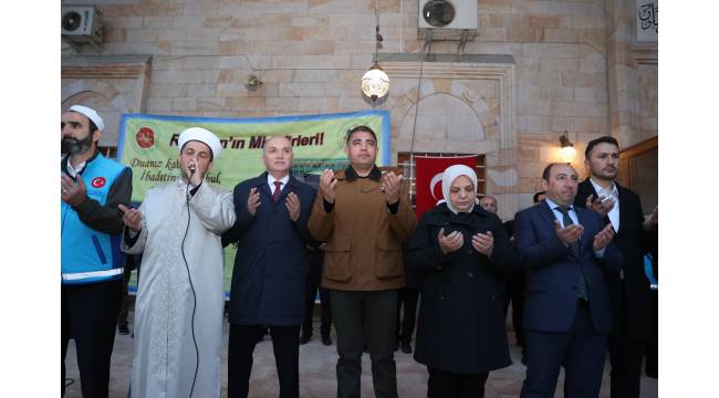 HACI ADAYLARI DUALARLA KUTSAL TOPRAKLARA UĞURLANDI