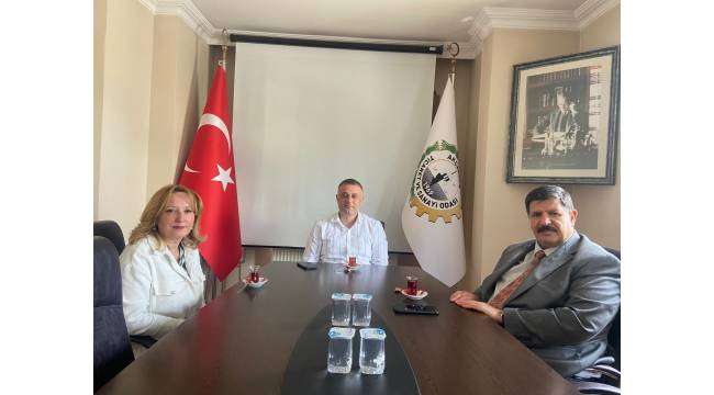 SGK İl Müdürü Necmi Köroğlu ATSO'ya ziyaret etti
