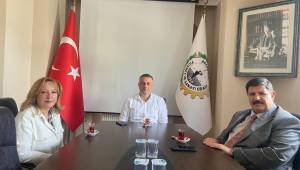 SGK İl Müdürü Necmi Köroğlu ATSO'ya ziyaret etti