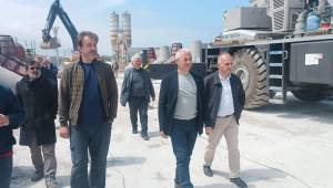 AK Parti Akçakoca İlçe Teşkilatından Melenağzı Liman Projesi'ne Ziyaret