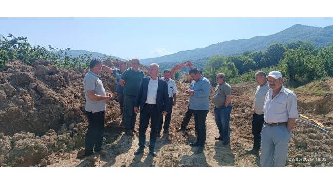 AKÇAKOCA’DA BOTAŞ DOĞALGAZ HATTIYLA İLGİLİ SORUNLAR MASAYA YATIRILDI