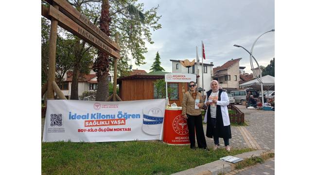 Akçakoca’da Sağlıklı Yaşam İçin Beden Kitle İndeksi Ölçümleri Devam Ediyor