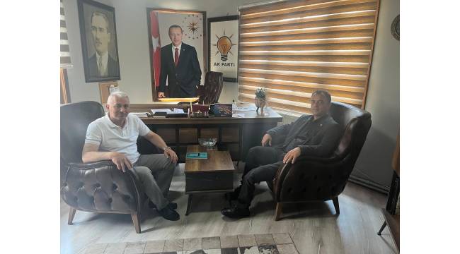 Akçakoca Ziraat Odası Başkanı Kadir Mutioğlu’ndan AK Parti İlçe Başkanlığına Ziyaret