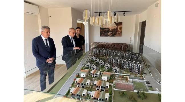 Başkan Fikret Albayrak ve Kaymakam Deniz Pişkin'den Numan Özdemir’e Ziyaret