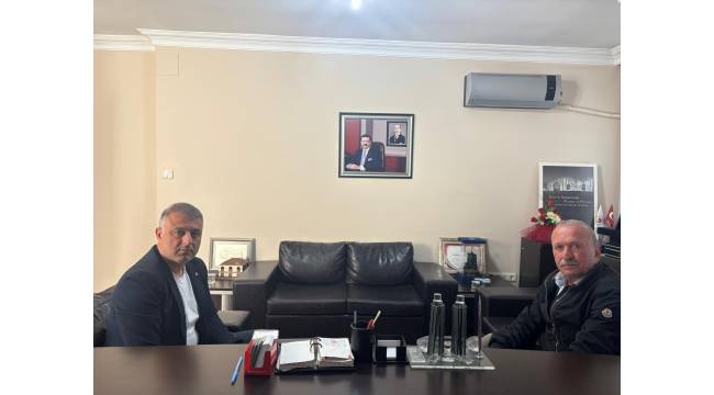 Eski Belediye Başkanı Erol Solak’tan ATSO Başkanı Pazvant’a Ziyaret