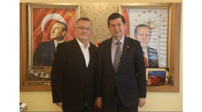 Esnaf ve Sanatkarlar Odası Başkanı Duygu Aydoğan'dan Belediye Başkanı Turan Yüzücü'ye Ziyaret
