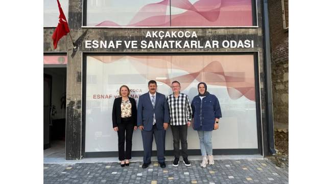 Sosyal Güvenlik Haftası Kapsamında Esnaf Odasına Anlamlı Ziyaret