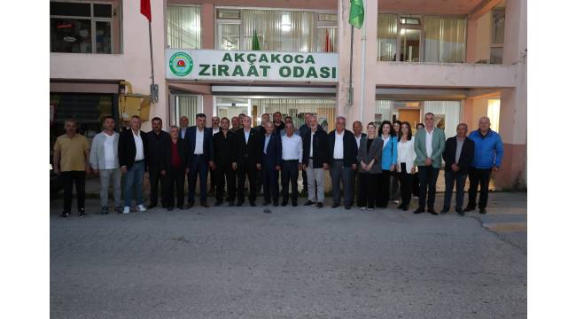 TZOB Genel Başkanı Bayraktar’dan Akçakoca’ya Ziyaret