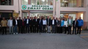 TZOB Genel Başkanı Bayraktar’dan Akçakoca’ya Ziyaret