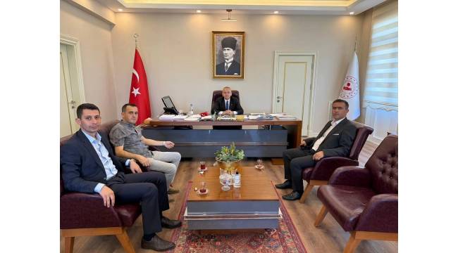 Akçakoca 380 Kooperatifinden Kaymakamlığa Ziyaret