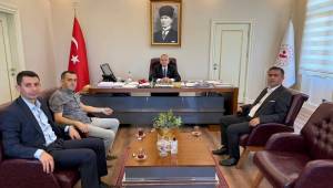 Akçakoca 380 Kooperatifinden Kaymakamlığa Ziyaret