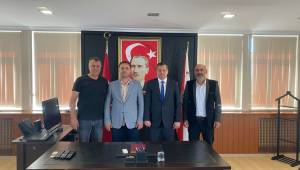 Akçakoca Ziraat Odası’ndan İlçe Emniyet Müdürü Eren Öztürk’e Hayırlı Olsun Ziyareti