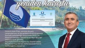 Ceneviz Kale Plajı’na Yeniden Mavi Bayrak!