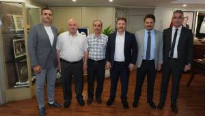 Düzce İlçelerinin Şoförler Odası Başkanlarından TŞOF’a Ziyaret