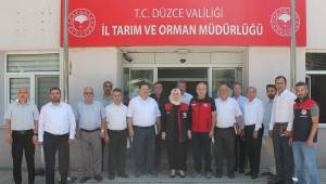 Hayvancılık Genel Müdürü Sn. Salih Çelik’ten Düzce’ye Ziyaret