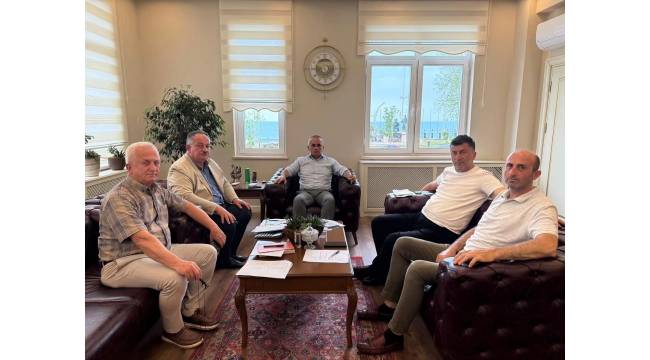 Kaymakam Pişkin ve İl Genel Meclis Üyeleri Proje Toplantısında Buluştu