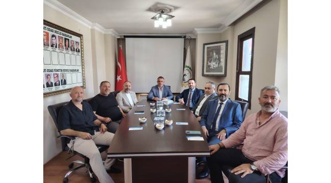 MÜSİAD Kdz. Ereğli Şubesi, Akçakoca TSO’yu Ziyaret Etti