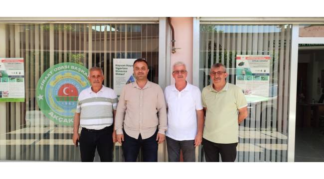 Ziraat Odası’ndan Nazik Ziyaret İçin Teşekkür