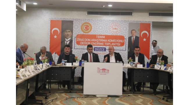 Zirai Don Komisyonu Düzce’de İncelemelerde Bulundu