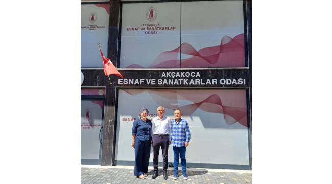 Başkan Fikret Albayrak’tan Esnaf Odası’na Nezaket Ziyareti
