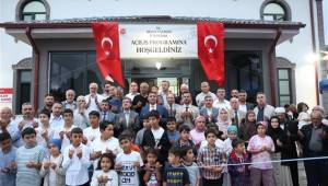 Düzce'de Çavuşlar Mahallesi Camii Dualarla İbadete Açıldı