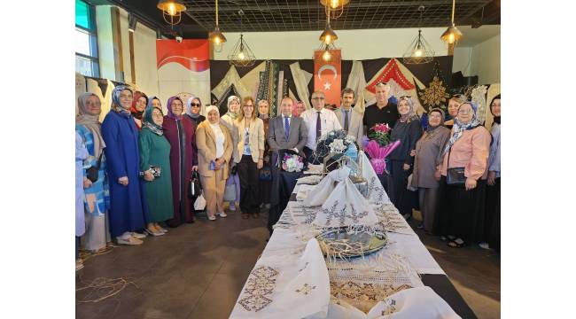 Düzce’de “İğne Oyası” Sergisi Açıldı