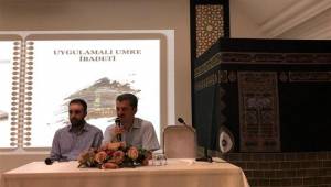 Düzce'de Umre Yolculuğuna Hazırlanan Umreciler İçin Eğitim Semineri Düzenlendi