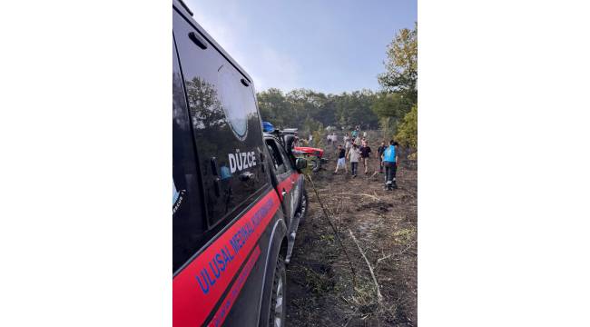Düzce Gümüşova’da Orman Yangınına Hızlı Müdahale: 4 Kişiye Olay Yerinde Sağlık Hizmeti Sağlandı
