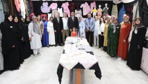 Düzce Halk Eğitimi Merkezi'nden Giyim, Üretim ve El Sanatları Kursu Yıl Sonu Sergisi Açılışı