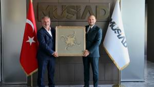 Düzce Heyetinden MÜSİAD Genel Başkanı Burhan Özdemir’e Ziyaret