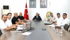 Düzce İl Encümen Toplantısı Gerçekleştirildi