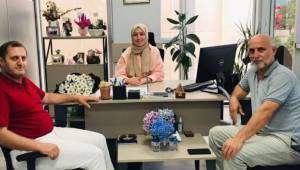 Düzce STK Platformu ve Diyanet Birlik-Sen’den Düzce Belediyesi İş Kulübü’ne Ziyaret