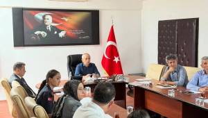 Kaymakam Deniz Pişkin Başkanlığında Üçlü Koordinasyon Toplantısı Gerçekleştirildi
