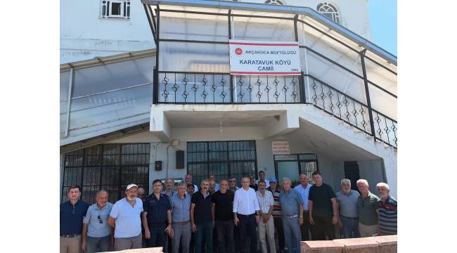 Kaymakam Deniz Pişkin’den Karatavuk ve Kurukavak Köylerine Ziyaret