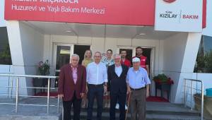 Kaymakam Deniz Pişkin'den Kızılay Akçakoca Huzurevi'ne Ziyaret