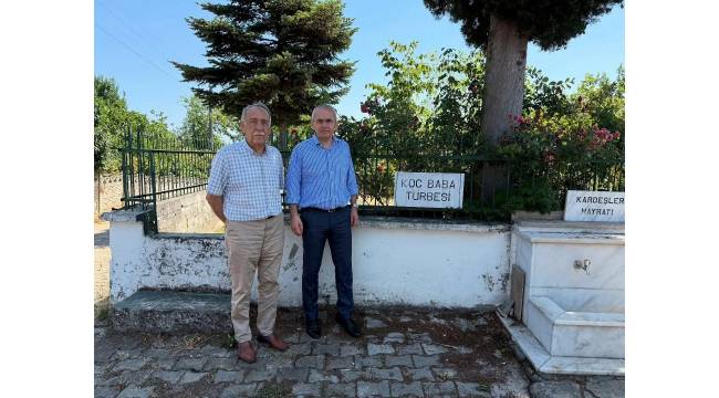 Kaymakam Deniz Pişkin’den Koç Baba Türbesi ve Camii’ne Ziyaret
