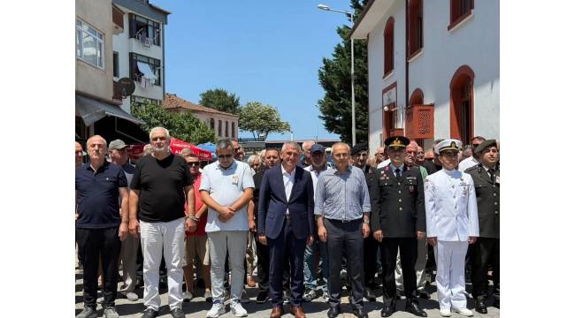 Kıbrıs Gazisi Cevdet Tuzcuoğlu, Askeri Törenle Son Yolculuğuna Uğurlandı