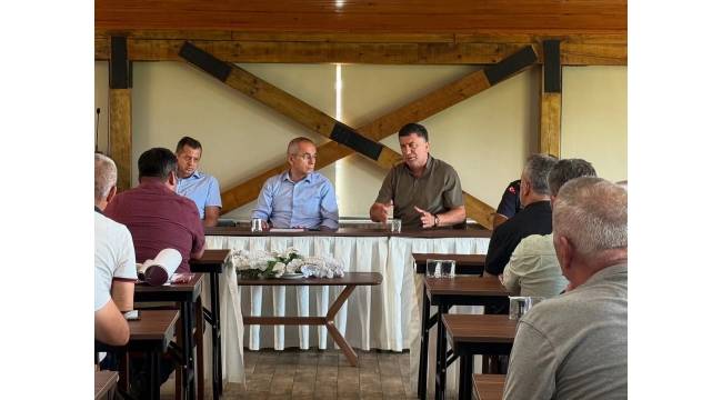 Muhtarlar Toplantısında Tarım, Altyapı ve Güvenlik Konuları Masaya Yatırıldı
