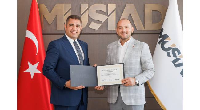 MÜSİAD Başkanı Burhan Özdemir ve Düzce Valisi Selçuk Aslan, Genel Merkezde Buluştu