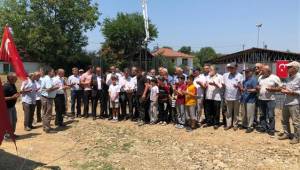 Paşaormanı Köyü Cami temel atma programı düzenlendi