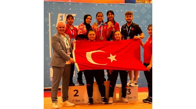 Tuğba Kıvıkoğlu, U15 Avrupa Halter Şampiyonası'nda Altın Madalya Kazandı