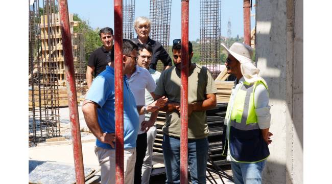 Akçakoca’da 400 Kişilik Erkek Öğrenci Yurdu İnşaatı Hızla Devam Ediyor