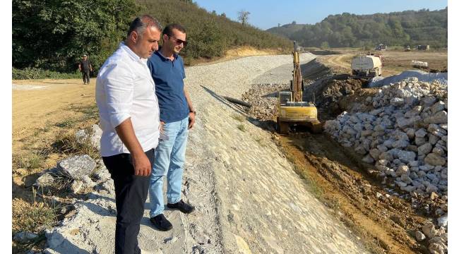 Akçakoca OSB Bölgesi'nde Saha Çalışmaları Yerinde İncelendi
