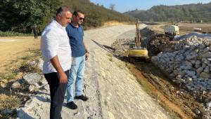 Akçakoca OSB Bölgesi'nde Saha Çalışmaları Yerinde İncelendi